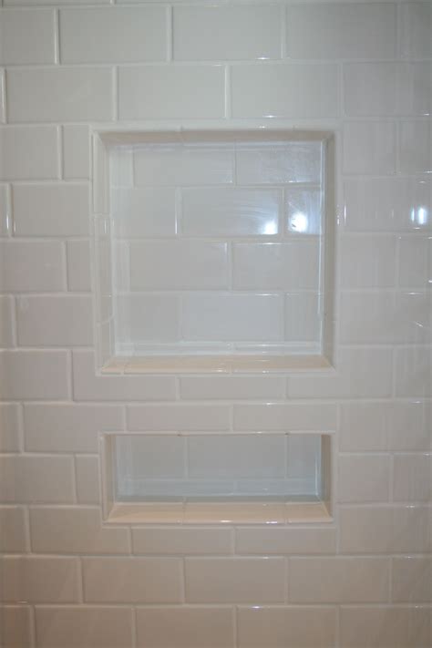 shower niche sill|where to install shower niche.